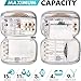 VASCO Travel Jewelry Organizer Roll - Portable Travel Jewelry Case - Compact Jewelry Bag - Jewelry Roll for Necklaces, Earrings, Rings and More - Easy to Carry Jewelry Box for Women