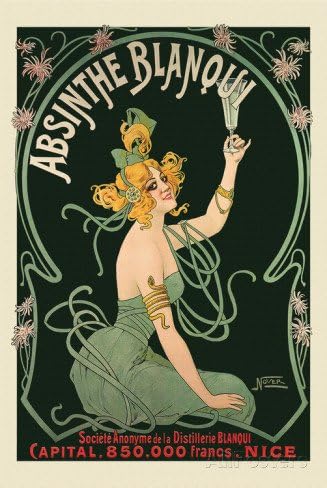 Custom Absinthe Blanqui Classic Bedroom Setting Home Decoration High Quality Photo Poster Prints Size 50*75 Cm Wall Sticker