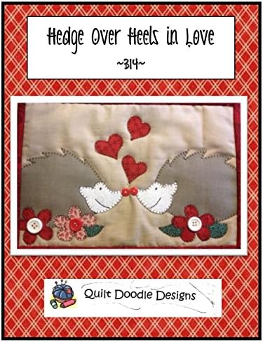 QDD Hedge Over Heels Mug Rug Pattern