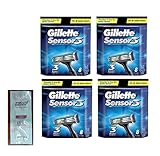 Sensor 3 Refill Razor Blade Cartridges 8 Ct. (Pack of 4) with FREE Loving Color trial size conditioner