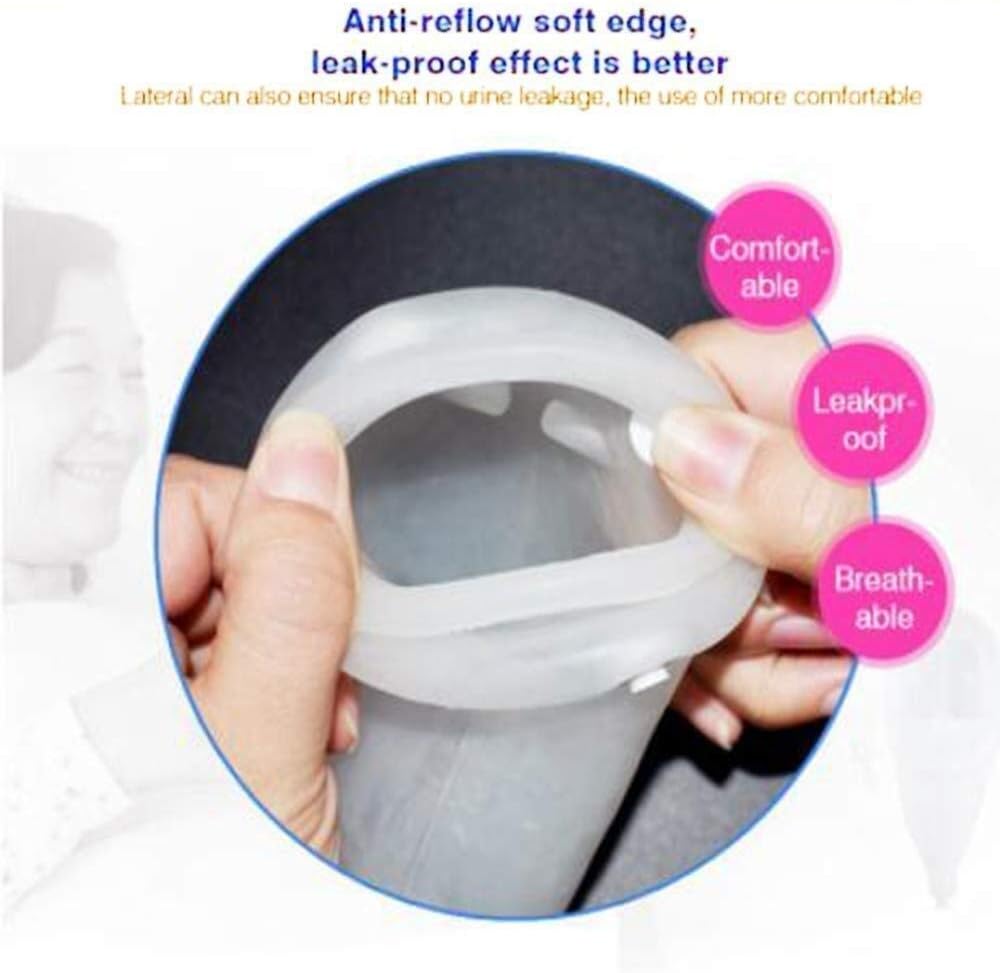 DYBB Portable Urine Collector Wearable Urinal Reusable Incontinence Pants with Two 1000ml Urinal Bag for Man/Woman & Elderly,Men 0102 (Color : Women): Home & Kitchen