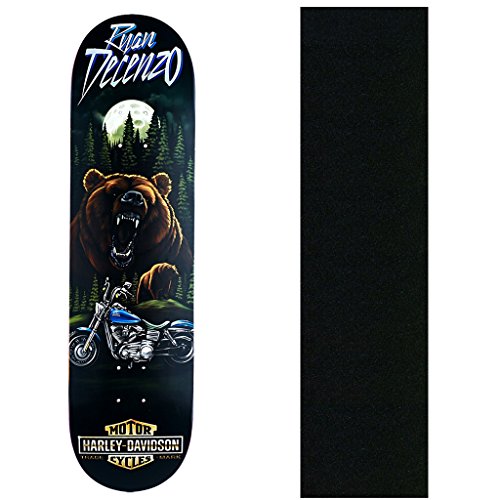 DARKSTAR Skateboard Deck DECENZO HARLEY DAVIDSON VINTAGE 8.2