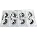 4Box/Lot 3D Real Mink False Eyelashes LASGOOS Siberian Luxurious Fluffy Messy Cross Long 4 Pairs Different Light Weight Fake Eye Lashes Makeup Set (E4set02)