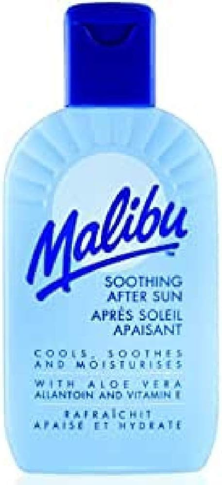 Malibu Sun Ice Blue After Sun Gel, Cooling & Soothing Moisturising Gel for Sun-Soaked Skin, Refreshing Hydrating After Sun Care, 200ml