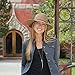 Wallaroo Women's Naples Sun Hat - Colorful Paper Braid Fedora - UPF50+
