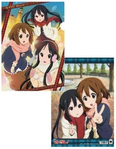 Amazon 劇場版 けいおん クリアファイル B 唯 澪 梓 アニメ 萌えグッズ 通販