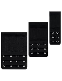 Bra Extender 2 ganchos 3 ganchos 4 ganchos, correa de sujetador extensiones   9 paquetes (negro, blanco, beige)