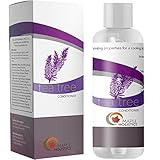 100% Pure Tea Tree Oil Hair Conditioner for Dry Dandruff Damaged Hair Therapeutic Treatment Soft Shiny Hair with Lavender Rosemary Jojoba and Strengthening Keratin Amino Acids for Healthy Hair Growth