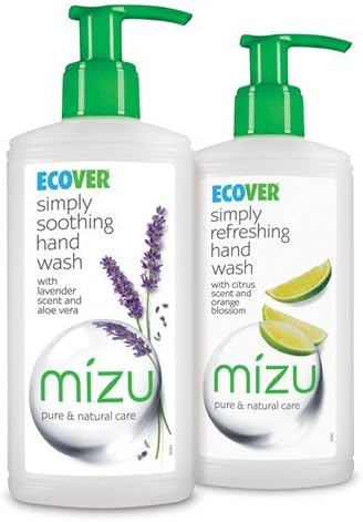 Mizu Hand Wash Citrus 250ml 2 Pack - Gentle Moisturizing Plant Based Formula