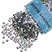 1440pcs Hotfix Quality Crystal Rhinestones Flatback Nail Art Pick Color (Crystal AB, 10ss)