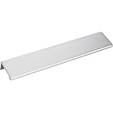 Hardware Resources Elements A500 Edgefield Collection Cabinet and Furniture Handle Pull (8" overall length, Brushed Chrome)