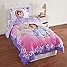 4pc Sofia the First Twin Bedding Set Disney Princess in Training Comforter and Sheet Set