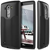 LG G4 case, Caseology® [Wavelength Series] [Black / Black] Textured Pattern Grip Cover [Shock Proof] for LG G4 case
