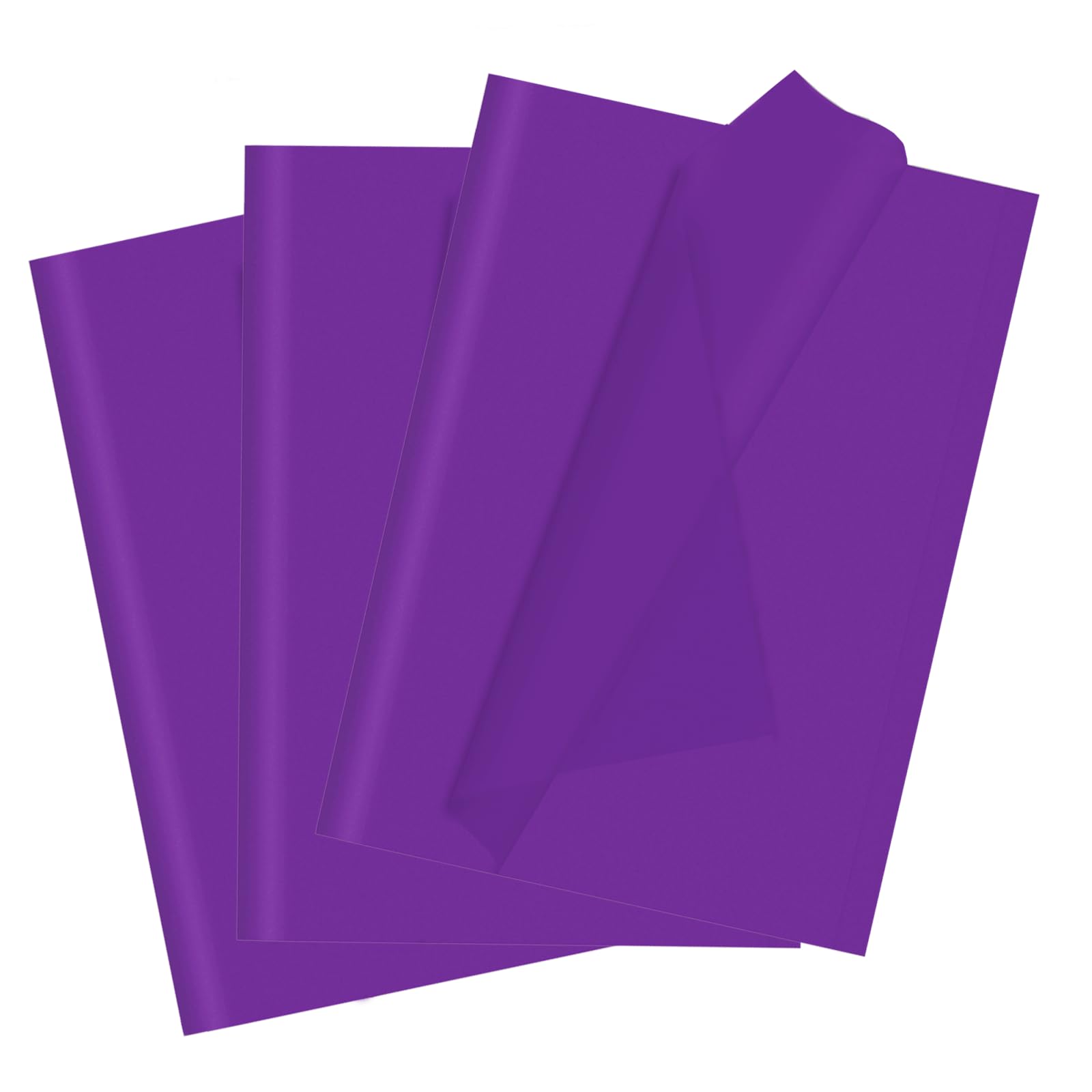 Photo 1 of Halloween Purple Tissue Paper for Gift Bags, 60 Sheets Decorative Art Tissue Paper Bulk for Packaging DIY Art Crafts Birthday Wedding Holidays, 14 X 20 Inch