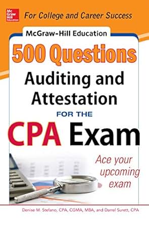 Amazon Com Mcgraw Hill Education 500 Auditing And