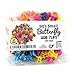 100 Pack of 90's Butterfly Hair Clips, 90's Accessories Hair Clips, Bulk Small Butterfly Hair Clips (100-Pack)