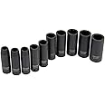 Craftsman Evolv 10 pc. Deep Impact Socket Set: 1/2-Inch Drive; Standard (SAE); Model 16886