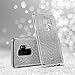 Ciel by CYRILL [Colette Collection] Galaxy S9 Plus Case with Sparkle Bling Pattern and Clear Hybrid Drop Protection for Samsung Galaxy S9 Plus (2018) - Silver Glitter