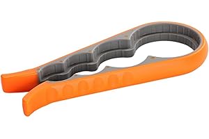 Jar Opener and Bottle Opener for Weak Hands Arthritis Elderly and Children,Non-Slip Jar Opener Grip Get Lids Off with Ease (O