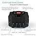 ARMOR MiNE Portable Wireless Bluetooth Speakers 4.1 | Waterproof Ipx5 Super Rugged Hi-def Bass Subwoofer, For Iphone 7 Ipod Ipad Phones Tablet Samsung | Best Shower Speaker Gift Small Smack Black