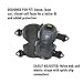 CLC Custom Leathercraft 339 Armor-Flex All Purpose Kneedpads with Hinge-like Cap,Black