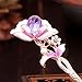 STARROP Chinese Hair Chopstick Hair Decor flower Hair Pin Hair Clip Metal Hair Stick