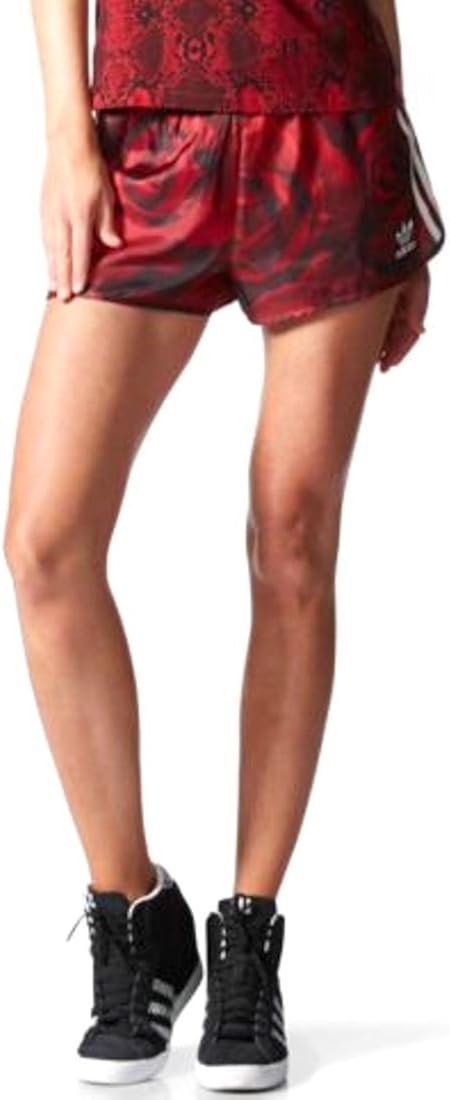 adidas originals red shorts