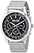 SO&CO New York Men's 5006A.1 Monticello Stainless Steel Tachymeter Day and Date Watch With Mesh Band