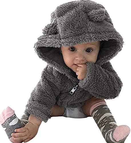 子供服 Zoiearl おしゃれ 子供 アウター 長袖 可愛い キッズ コート 売り出し 春秋冬 女の子 男の子 くまの耳付き ふわふわ フード付き 厚手 赤ちゃん服 こども パーカー 新生児服 日常 裏起毛 通学 カーディガン 冬服 コスチューム 秋冬物 0 4歳 ベビー服 防寒服 人気