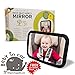 Blowout Price +Bonus Gifts Baby Car Mirror | Rear Facing | Up to 40% Larger Than Other Mirrors | Shatterproof Glass | Fully Adjustable | Unmatched