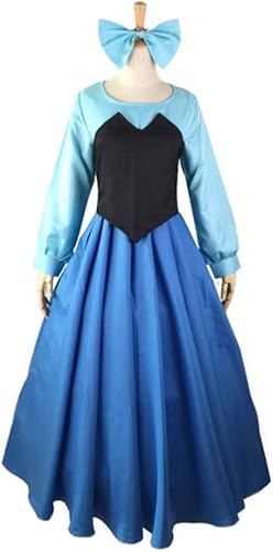 Amazon Taco タコ ハロウィン コスチューム 仮装 リトル マーメイド 人魚姫 プリンセス アリエル 風 お姫様 3点セット イベント コスプレ 衣装 レディーズ 華やか M キッズコスチューム ホビー