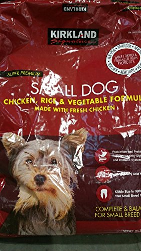 KIRKLAND(カークランド) SIGNATURE カークランド シグネチャー ドッグフード 小型犬用 チキン/ライス/ベジタブル 9.07キログラム (x 1)商品画像