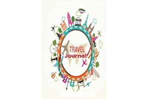 Travel Journal: Itinerary Planner, Travellers Notebook log To Write In, Books Planner, Adventures, Memories Keepsake, Luggage
