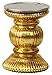 SouvNear Golden Pillar Candle Holder Glass Decor Centrepiece Candle Stand Ribbed Antique Look Votive Tealight Holder for Fireplace/Wedding/Table Top Accessories - Deals of The Day