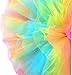 Dancina Rainbow Tutu 5 Layer 80s Women Skirt 10