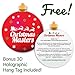 Christmas Masters 6 Foot Inflatable Santa Claus Riding on a White Polar Bear with an Animated Moving Shaking Head Indoor Outdoor Yard Lawn Decoration with LED Lights, Cute Xmas Holiday Party Blow Up