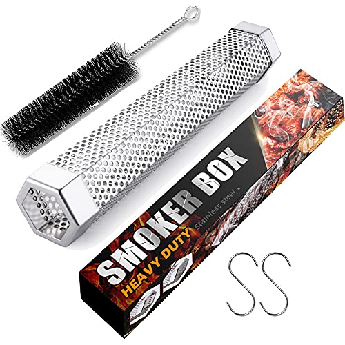 Yosuper Smoke Tube for Pellet Grill Cheese Smoking Tube Stainless Steel