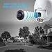 SV3C 1080P PTZ IP POE Camera Security Outdoor Pan Tilt Zoom (4xOptical Zoom) Speed Dome, ProHD 165FT Night Vision with Sony CMOS Sensor, H.265 Onvif Motion Detection