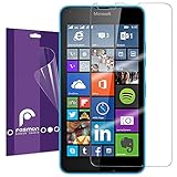 Microsoft Lumia 640 Screen Protector - Crystal Clear [Japan 3H Hard Coating Film] Screen Shield for Microsoft Lumia 640 - 3 Pack