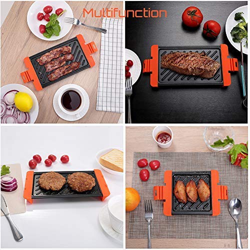 Microwave Cookware | Microwave Sandwich Grill | Cheese Sandwich Toaster | Microwave Crisper | Cooking Fast and Dishwasher Safe