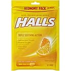 Halls Drops, Honey-Lemon, 80 Count