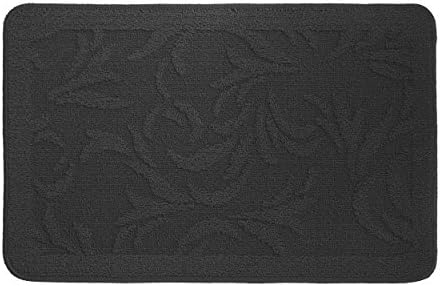 Structures Textured Loop 18 x 28 in. Oblong Kitchen Rug, Begonia