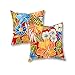 Greendale Home Fashions Indoor/Outdoor Accent Pillows, Aloha Red, Set of 2