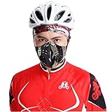 Senston New Neoprene Anti Dust Motorcycle Bicycle Cycling Bike Ski Half Face Mask Filter (Camouflage)