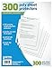 Better Office Products Sheet Protectors, 300 Count