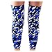 COOLOMG Basketball Knee Pads for Kids Youth Adult Compression Knee Pads Sports Volleyball Football 1 Pair Blue Navy XS