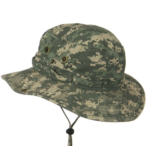 Big Size Washed Hunting Hat-Digital Camo XL