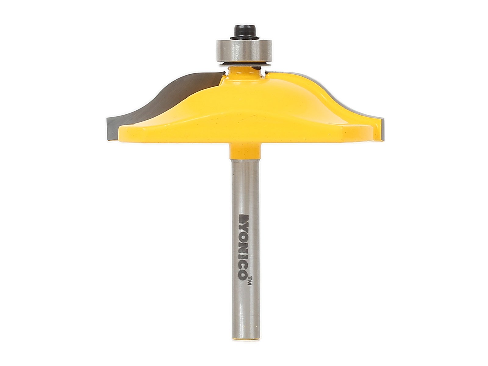 Yonico 12134q - Raised Panel Router Bit, Ogee - Diameter: 2-1/2", Cutting Depth: 1" - 1/4" Shank โ image 1