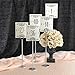 Hortense B. Hewitt Wedding Accessories Glamour Table Cards, Numbers 1 to 40