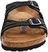 Birkenstock Women's Granada Soft Footbed Sandal,Black Oiled Leather,38 M EU